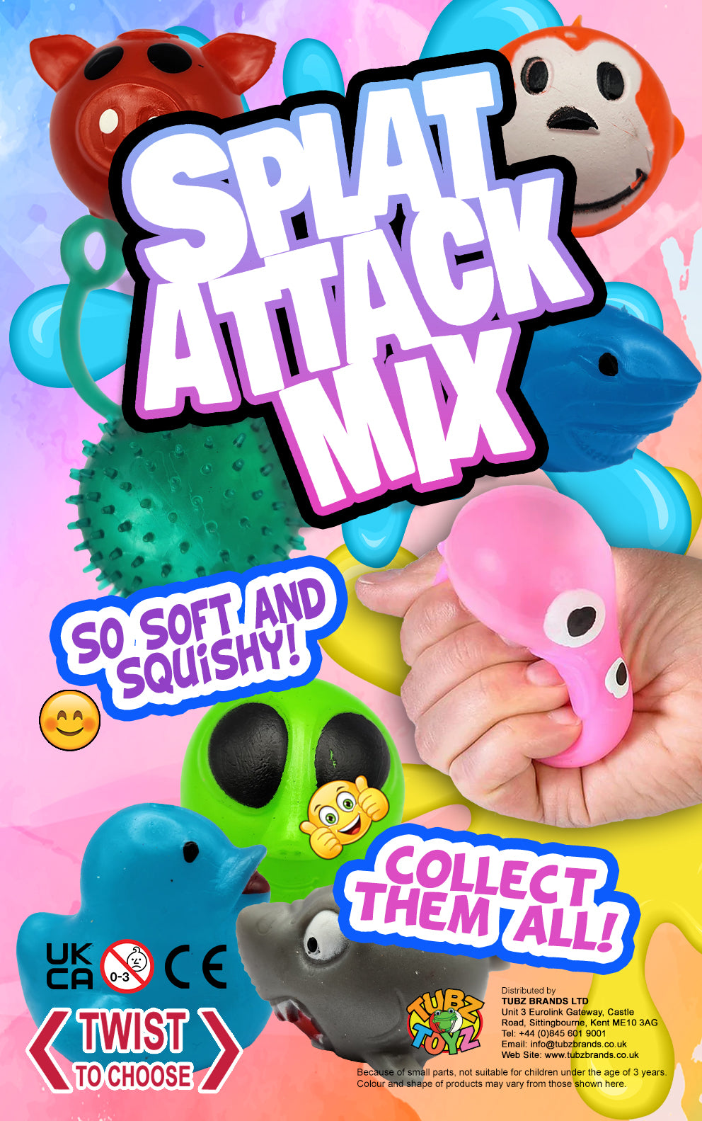 Tubz Splat Attack Mix (Toyz Pot)