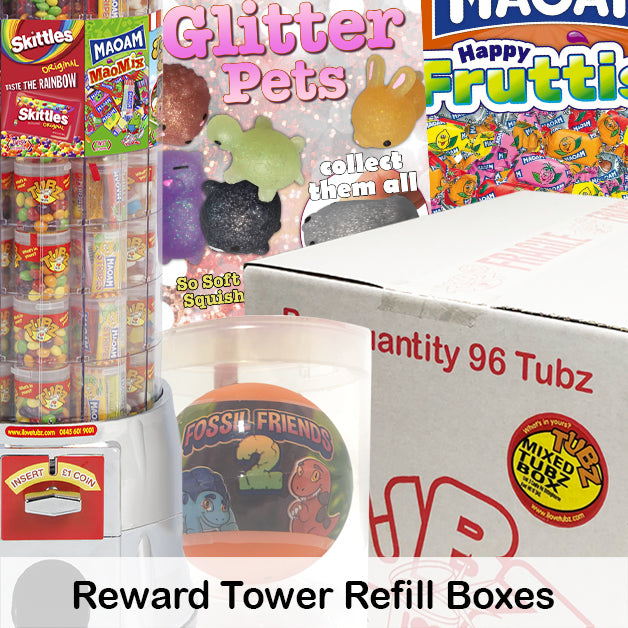 Tubz Home Reward Tower Refills Box