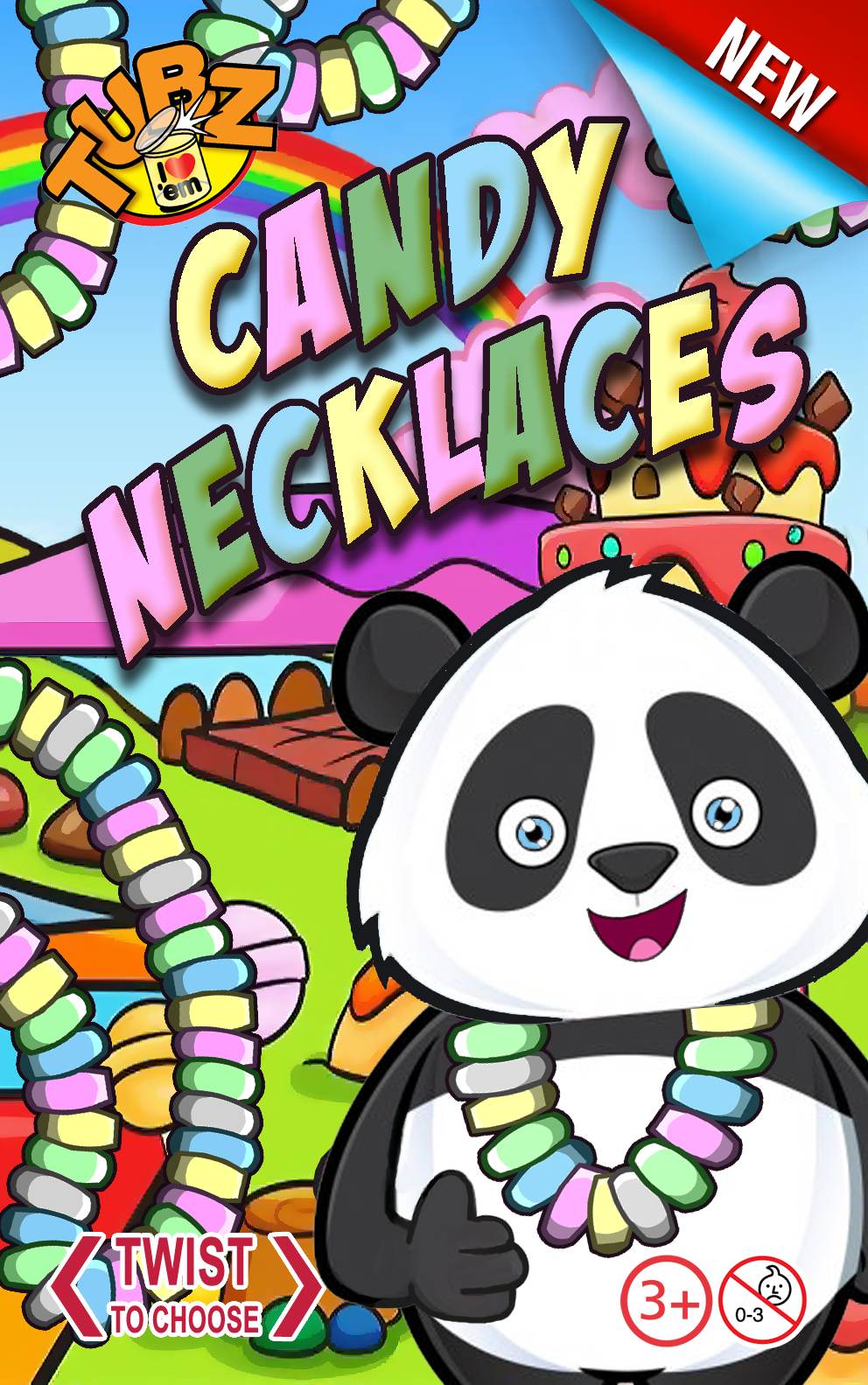 Tubz Candy Necklaces (Sticker)