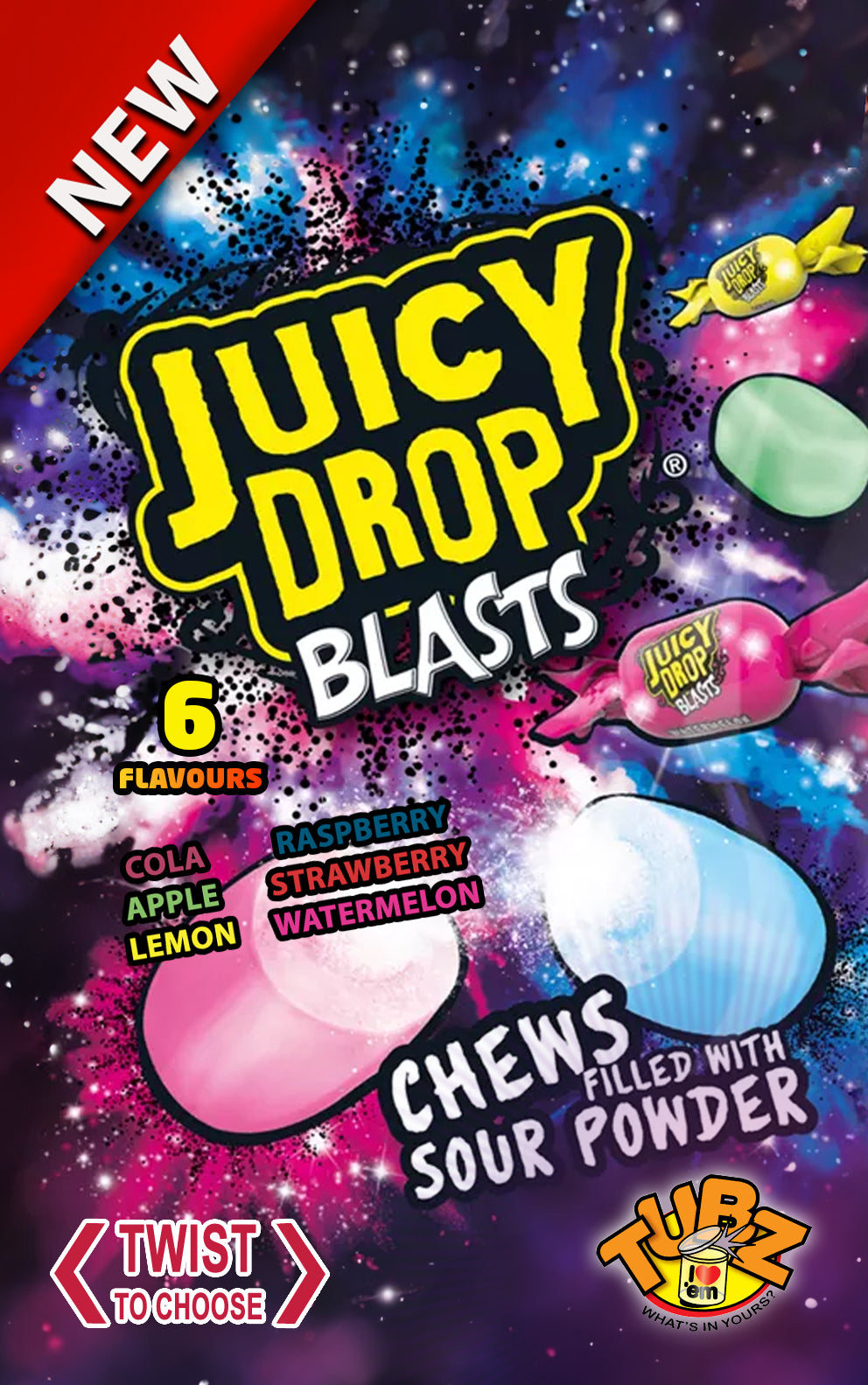 Juicy Drop Blasts (Sticker)