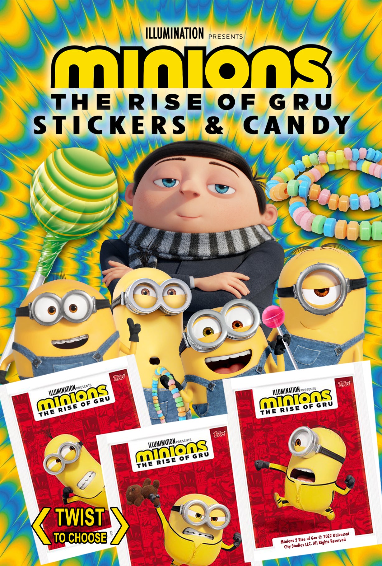 Minions Stickers & Candy (Sticker)