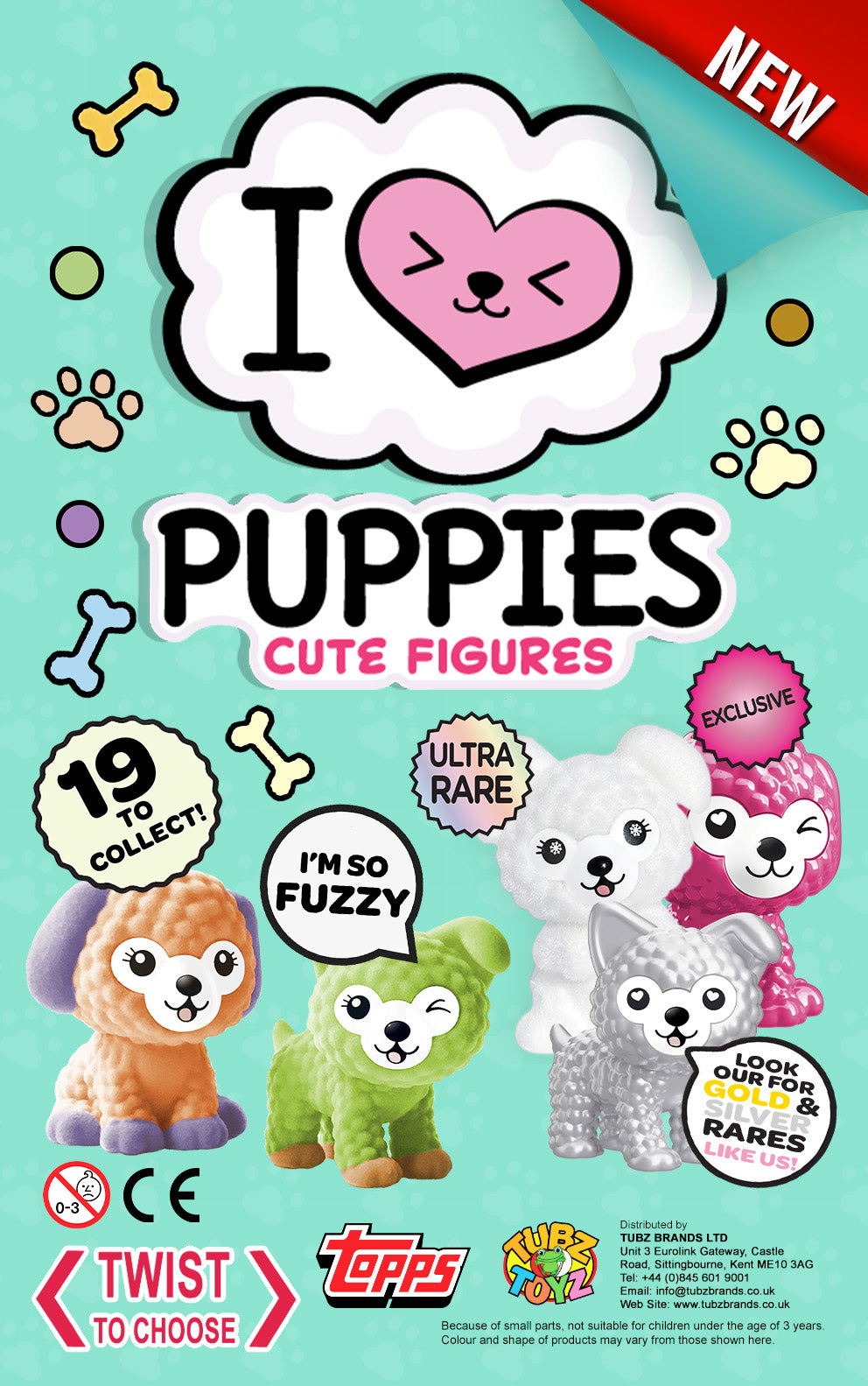 I Love Puppies + Sticker Set (Sticker)