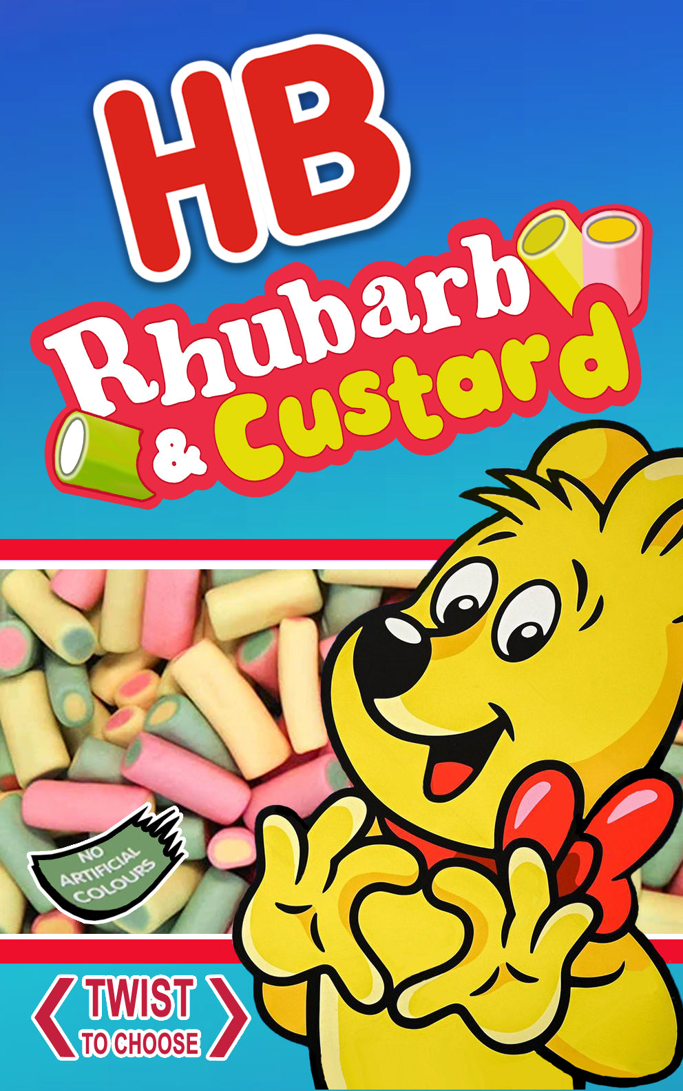Tubz HB Rhubarb & Custard (Sweet Pot)