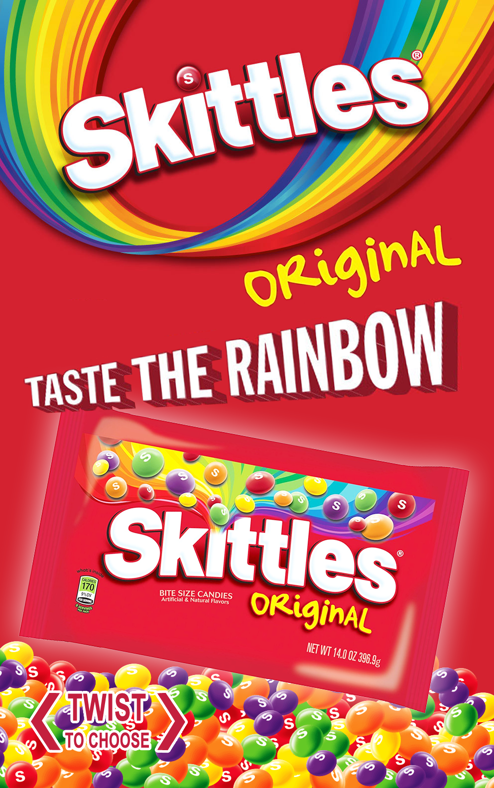 Tubz Skittles (Sticker)
