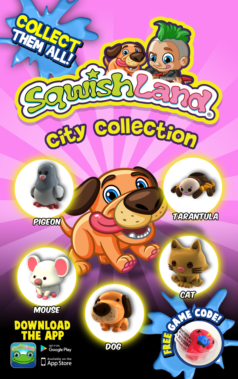 Sqwishland City (Sticker)