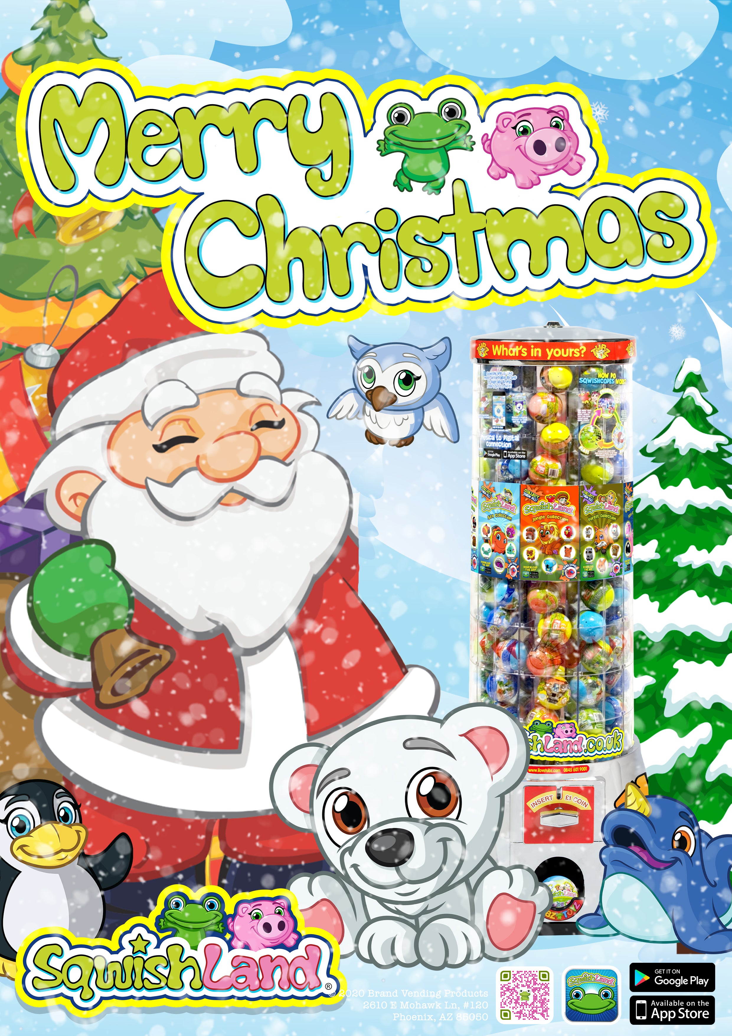 Sqwishland Christmas (Card)