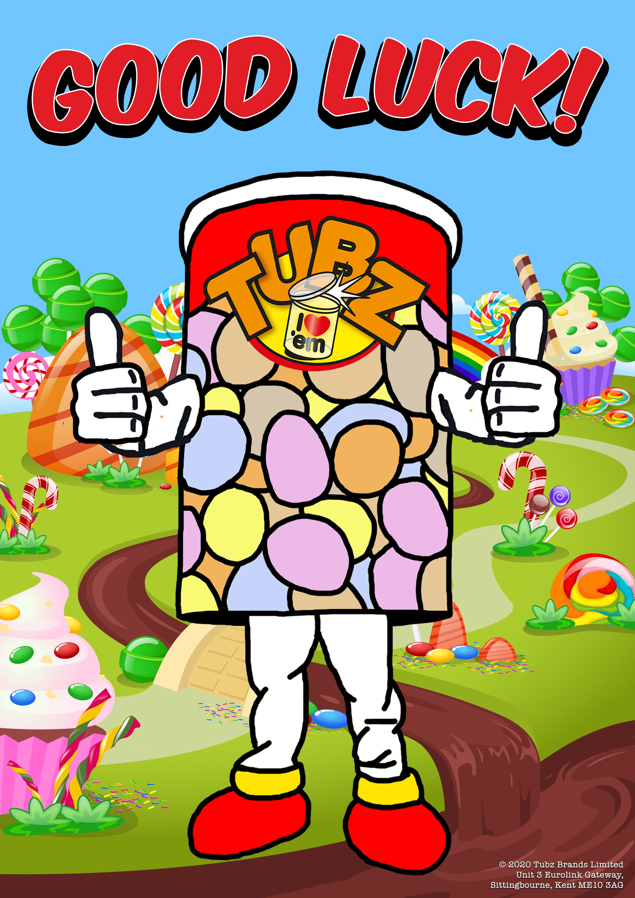 Tubz Good Luck (Card)