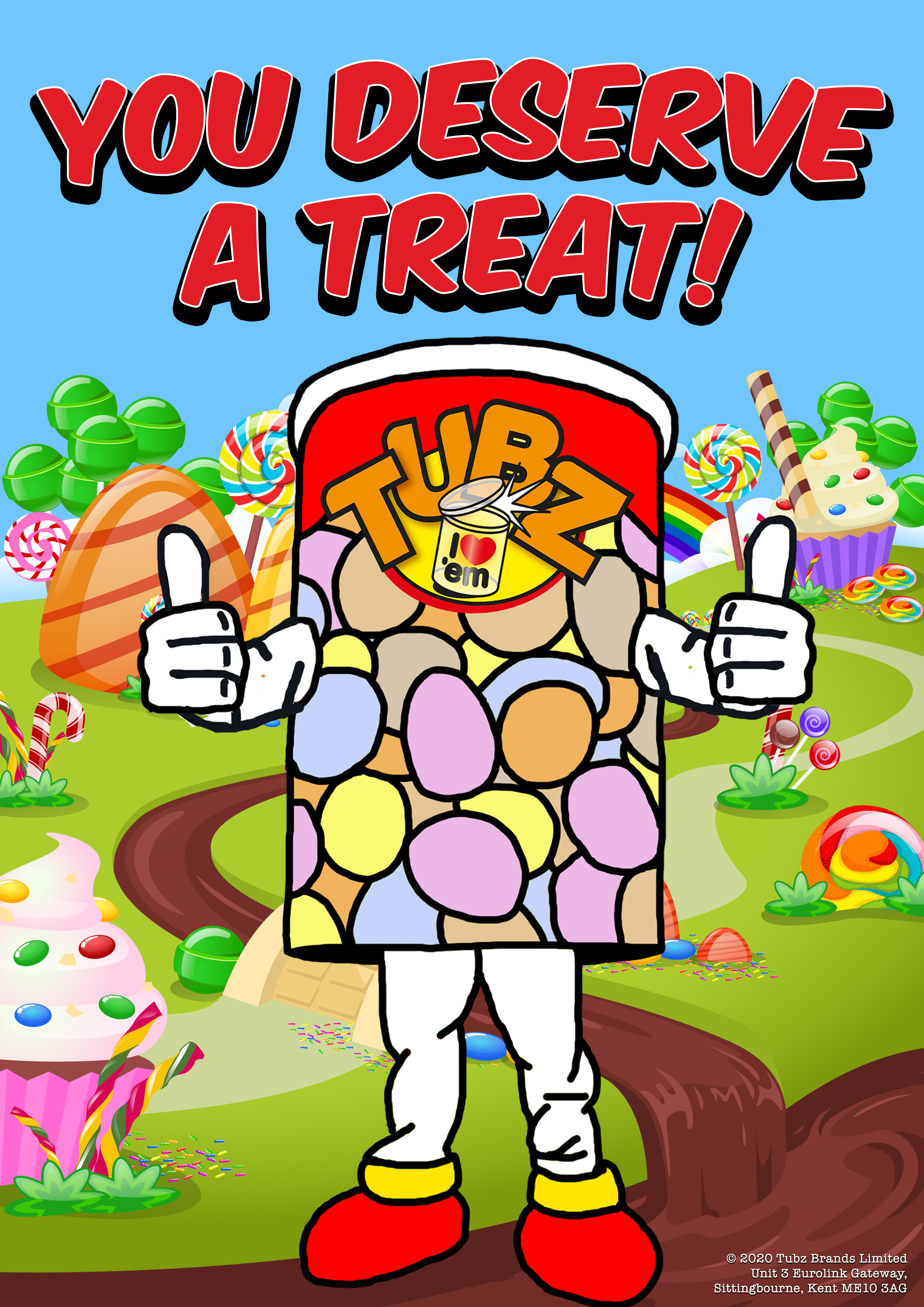 Tubz You deserve A Treat (Card)