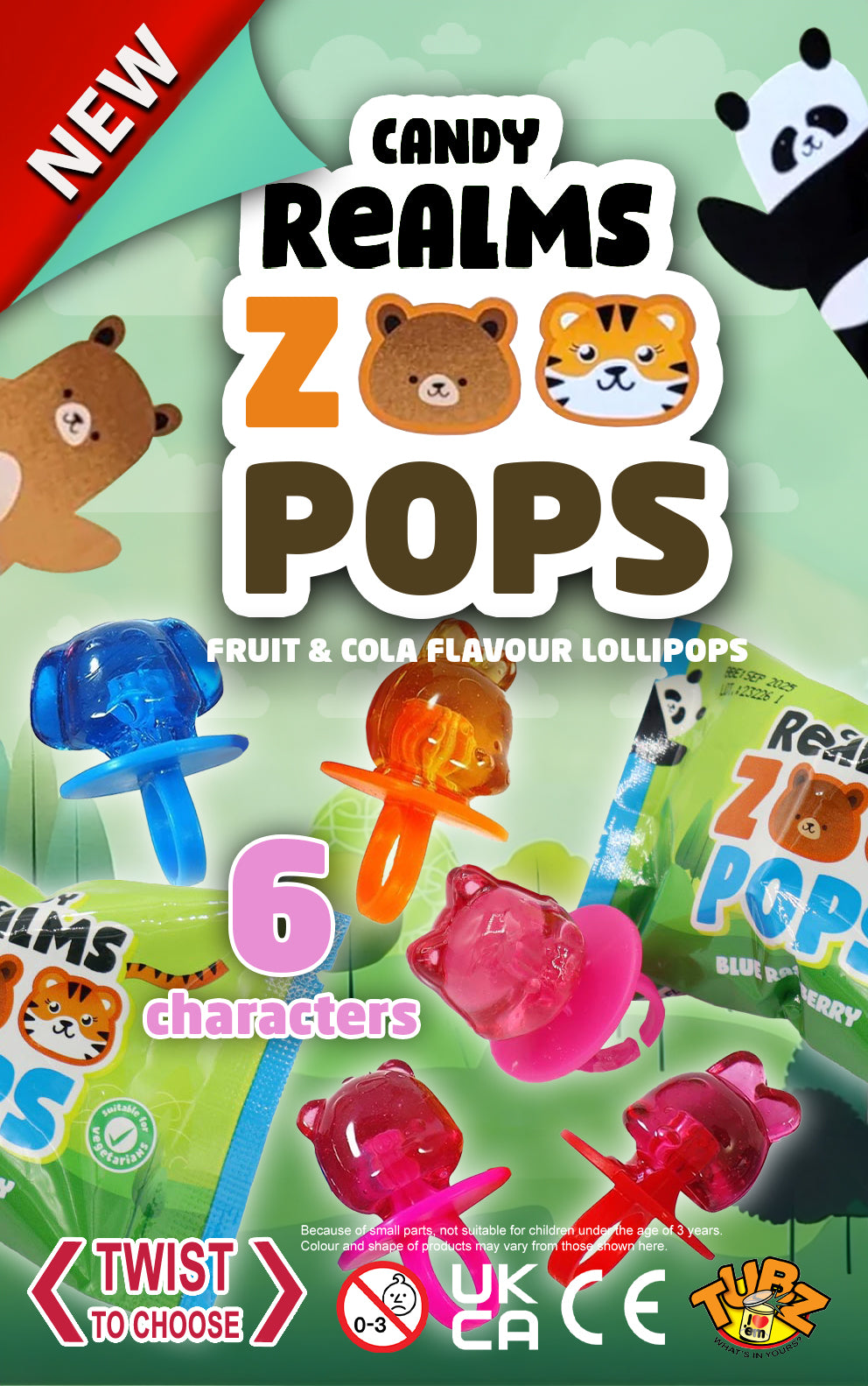 Zoo Pops (Sticker)