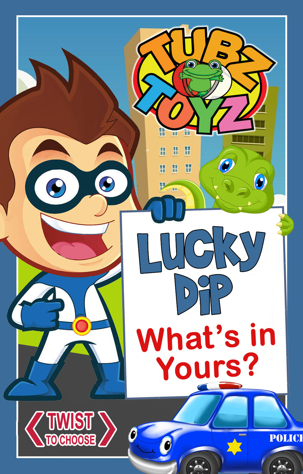 Boys Lucky Dip Sticker (Sticker)